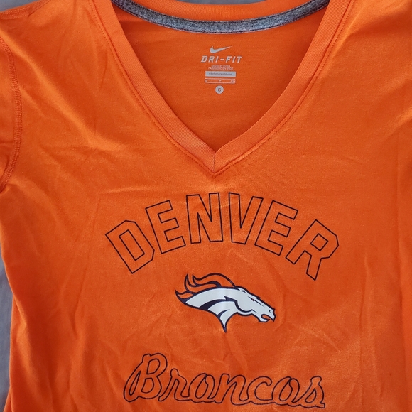 NIKE Dri-Fit NFL Denver Broncos Women's Size Small - Picture 2 of 6